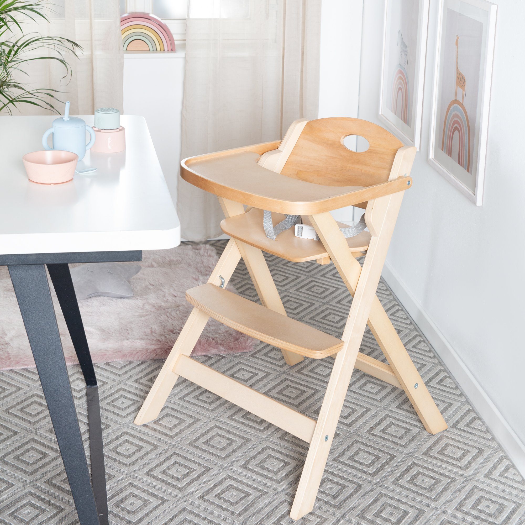 roba® Hochstuhl Platzsparender Klapphochstuhl, Baby- & günstig online kaufen