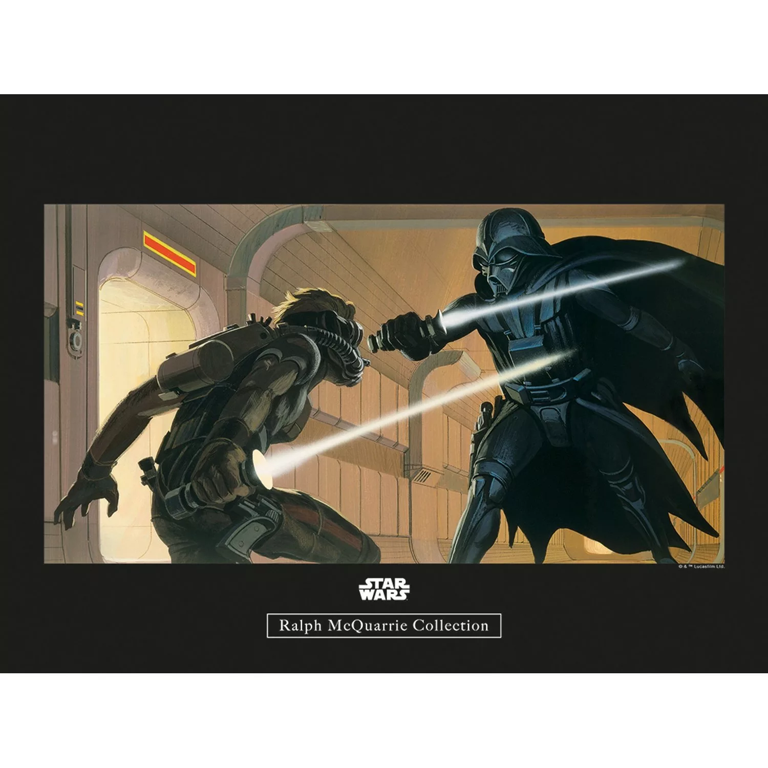 Komar Wandbild Star Wars Hallway 40 x 30 cm günstig online kaufen