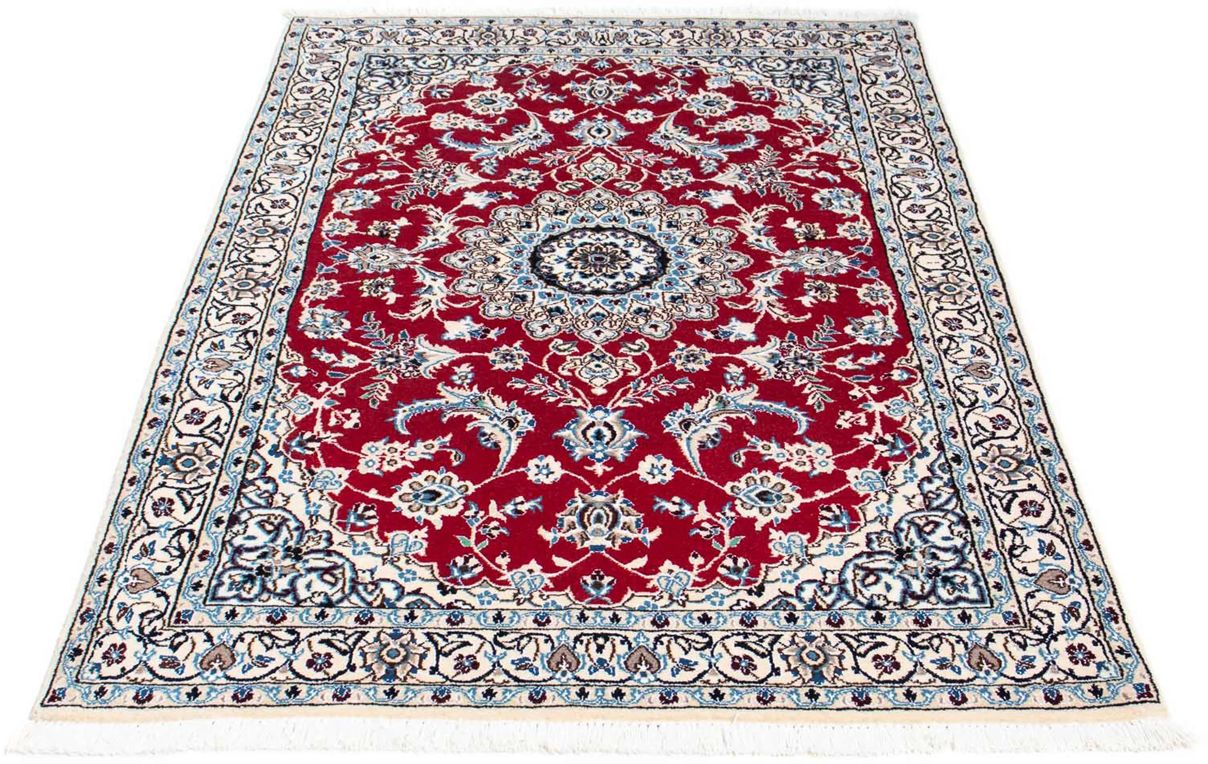 morgenland Orientteppich »Perser - Nain - Royal - 173 x 107 cm - rot«, rech günstig online kaufen