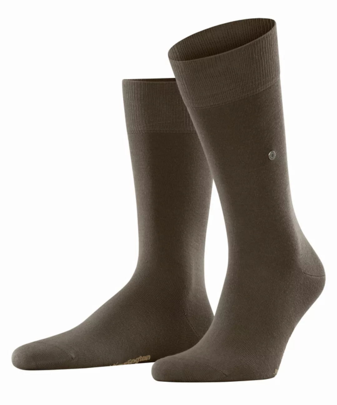 Burlington Lord Herren Socken, 40-46, Braun, Uni, Baumwolle, 21021-506102 günstig online kaufen