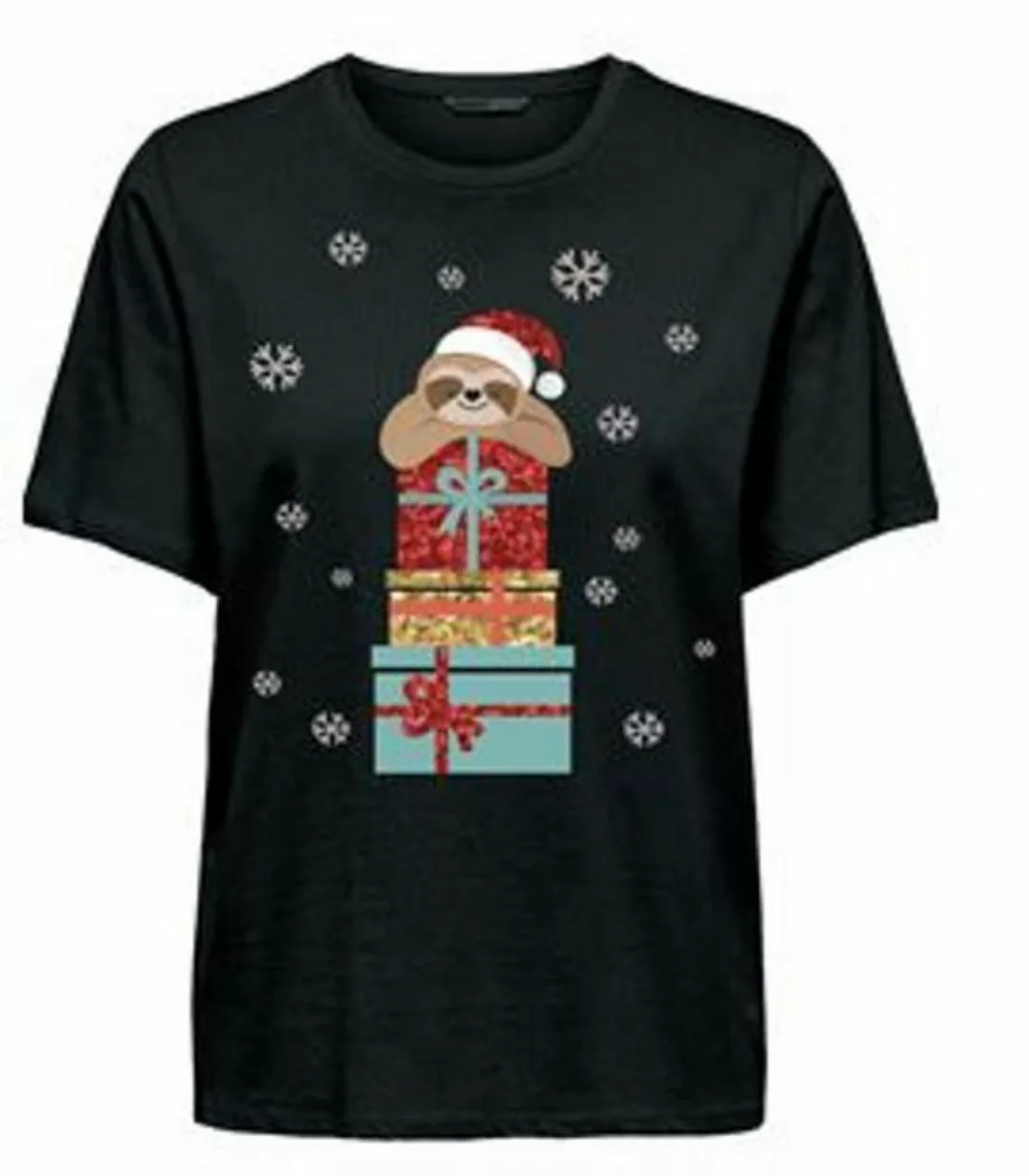 ONLY Rundhalsshirt ONLXMAS YRSA CHRISTMAS REG S/S TOP JRS für Weihnachten günstig online kaufen