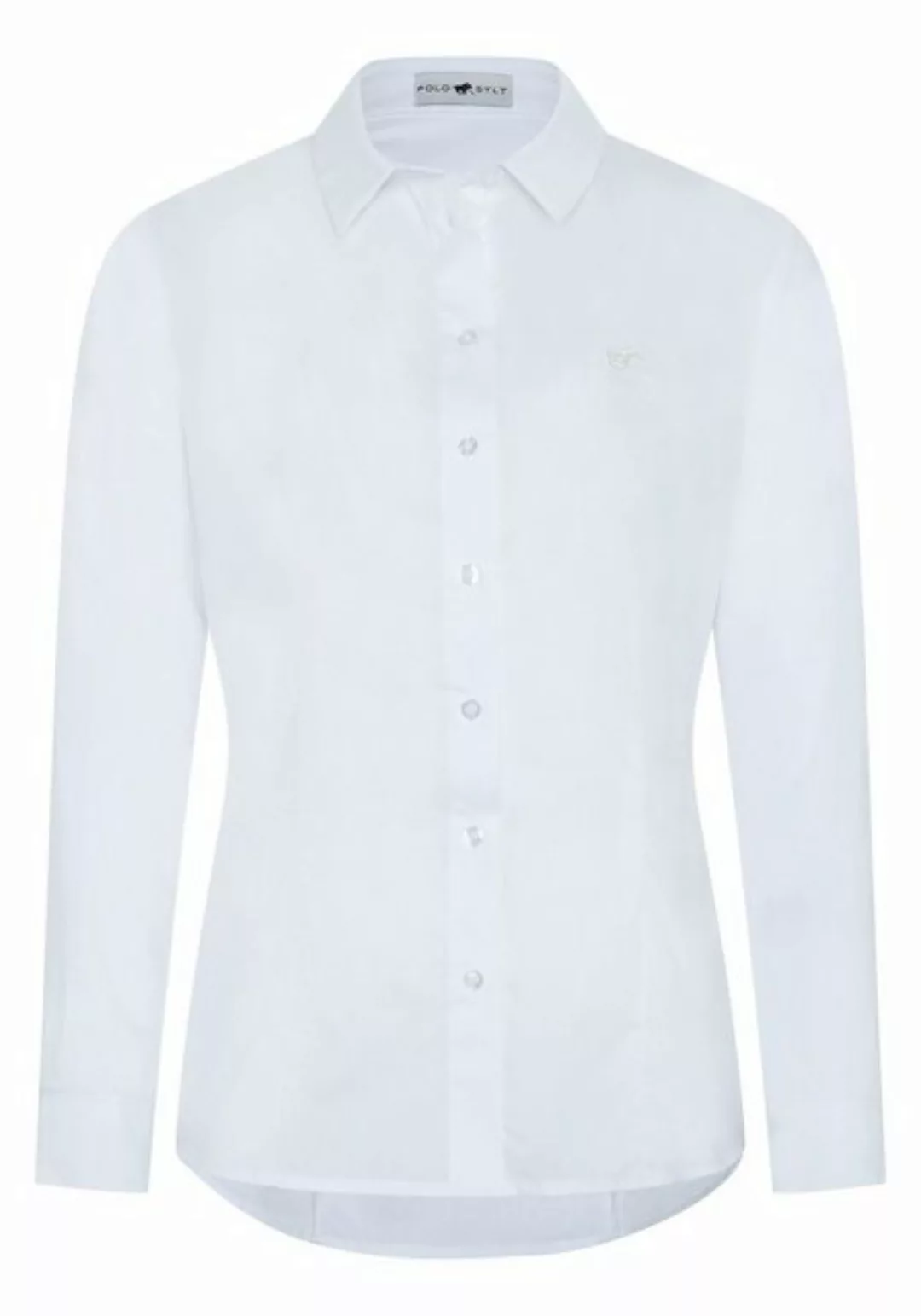 Polo Sylt Hemdbluse im schlichten Casual-Look günstig online kaufen