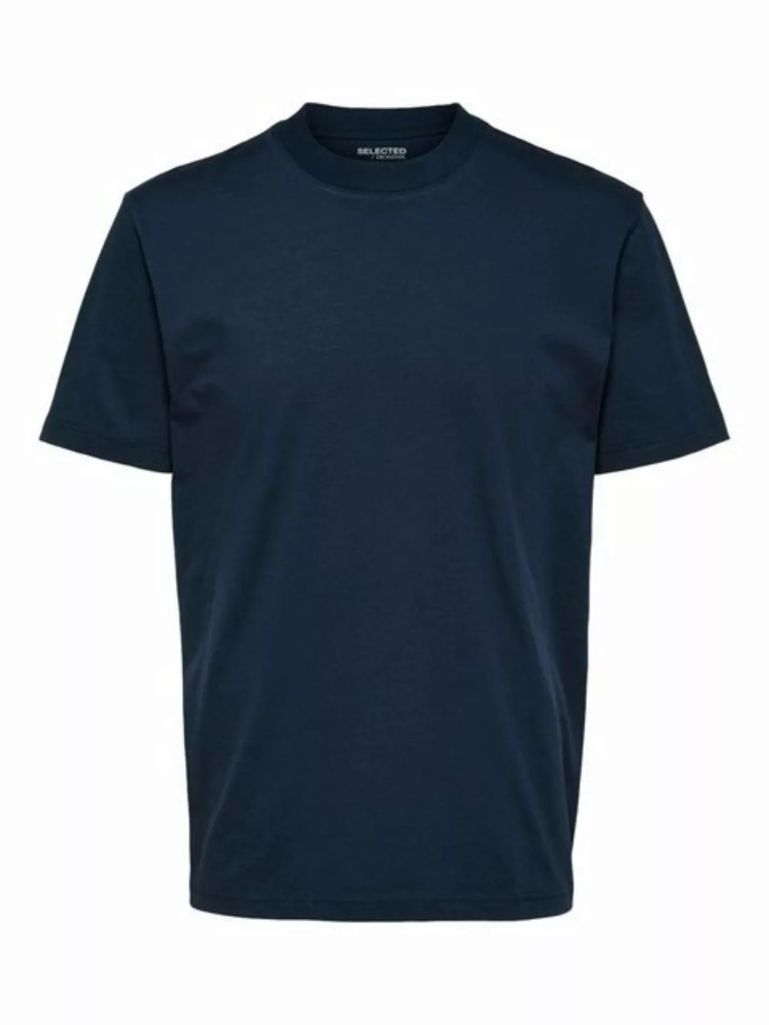 Selected Homme Herren Rundhals T-Shirt SLHRELAXCOLMAN - Relaxed Fit günstig online kaufen