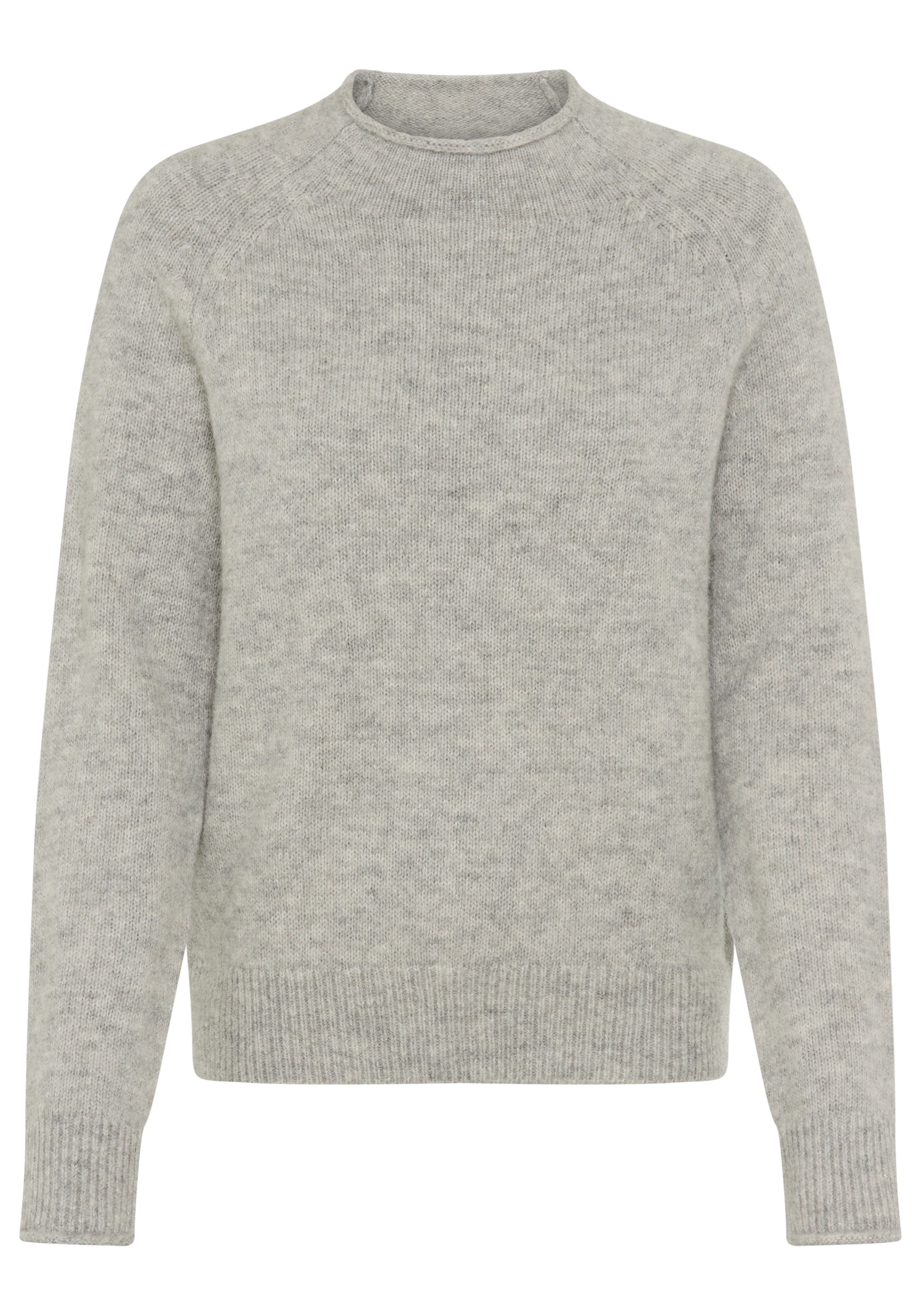 BOSS ORANGE Strickpullover "Fesperanasy Premium Damenmode", Stehkragen mit günstig online kaufen