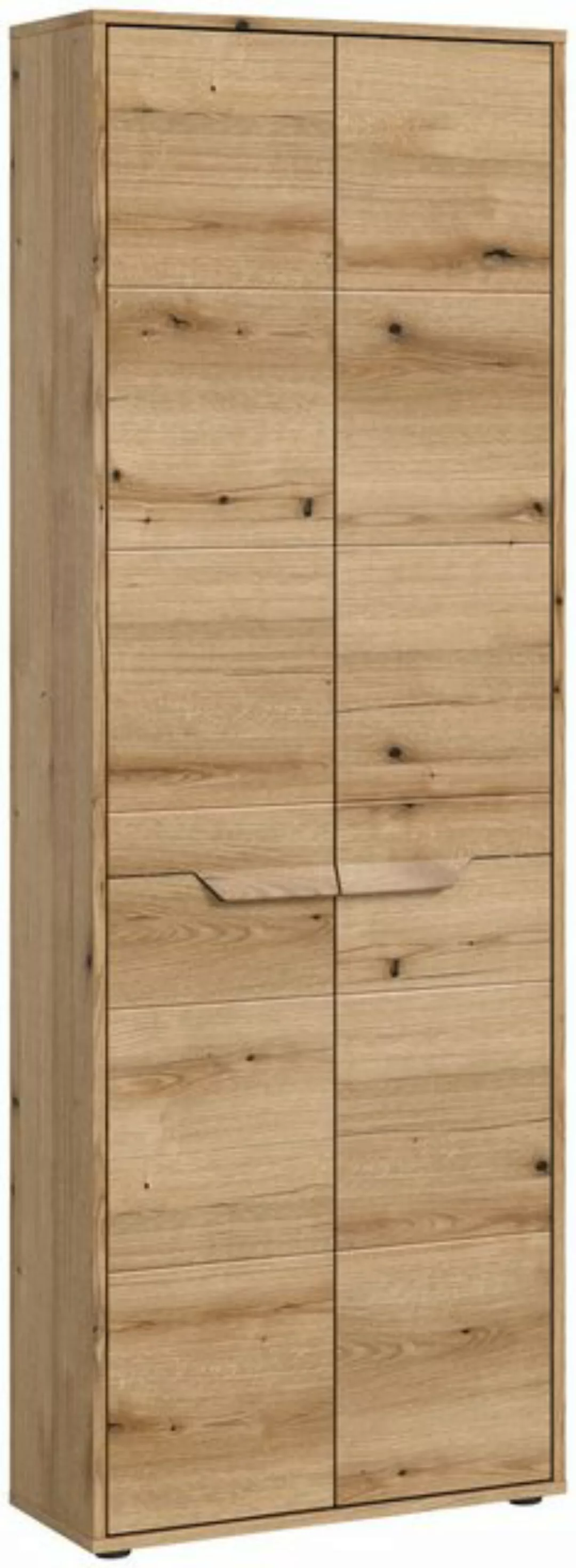 xonox.home Hochschrank in Evoke Oak, Spannplatte/MDF - 64x189x32cm (BxHxT) günstig online kaufen