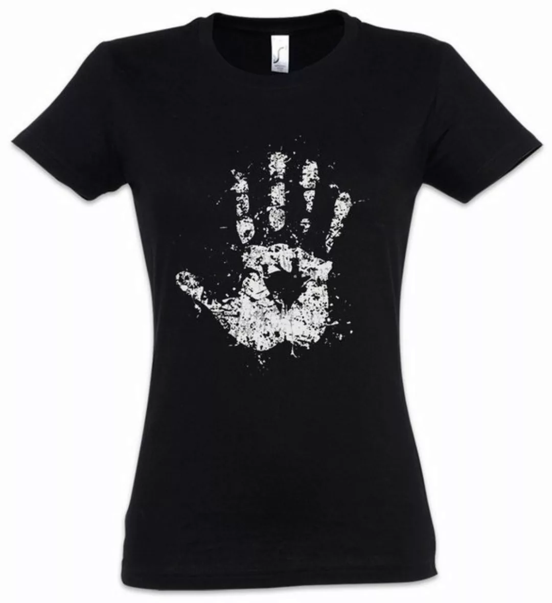 Urban Backwoods Print-Shirt White Hand II Damen T-Shirt Lord of Herr der Fr günstig online kaufen