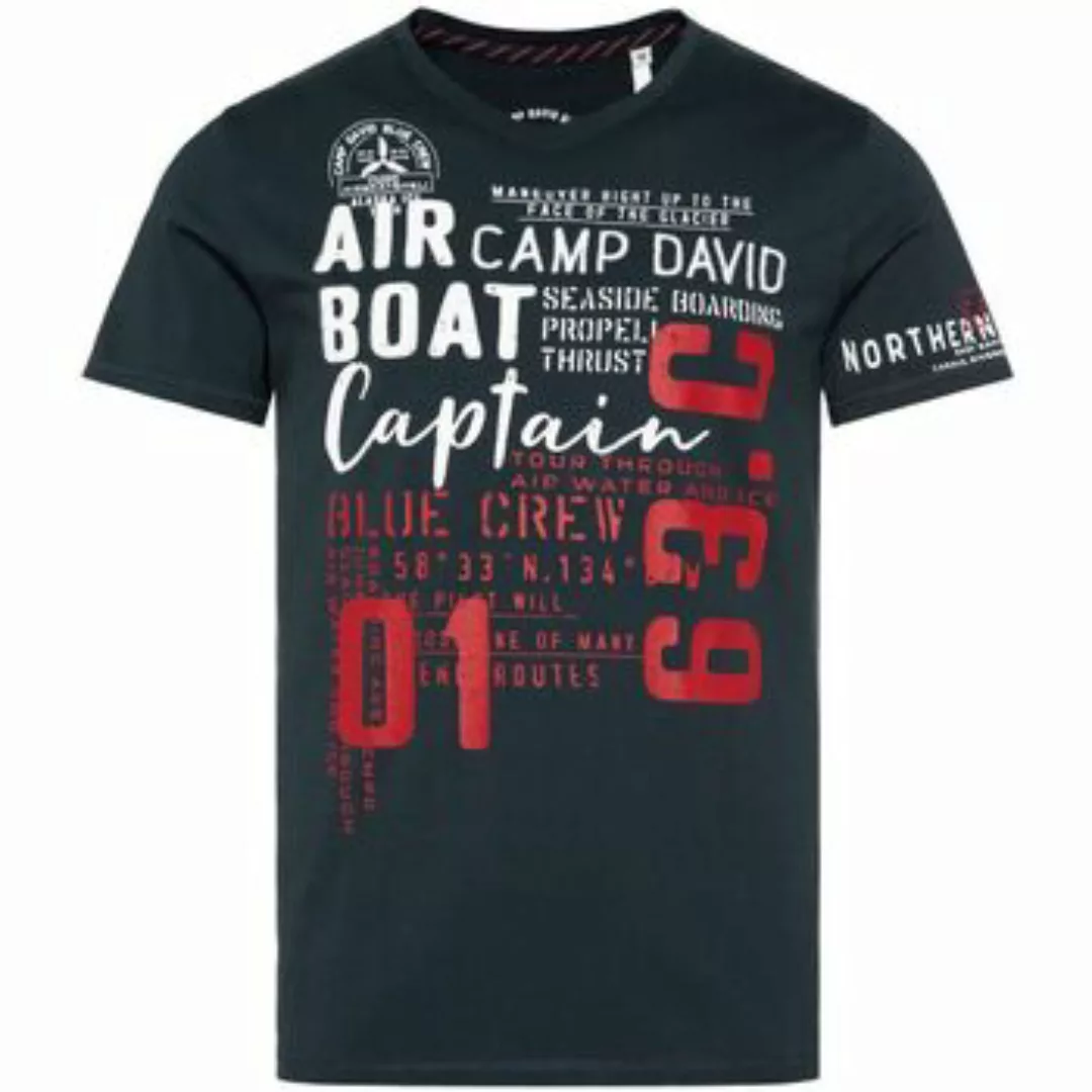 Camp David  T-Shirt T-Shirt ALASKA ICE TOUR Kurzarmshirt günstig online kaufen