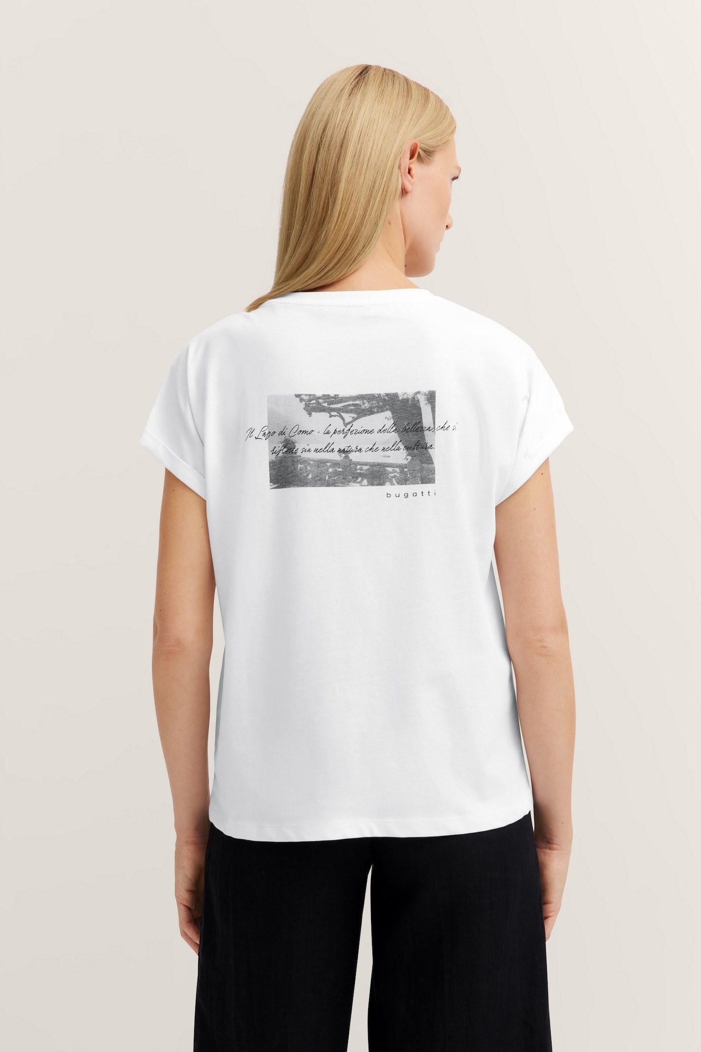 bugatti T-Shirt, aus Bio-Baumwolle günstig online kaufen