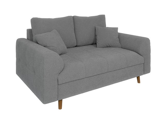 S-Style Möbel Sofa 2 sitzer Leif mit Holzfüßen im skandinavischen Stil aus günstig online kaufen