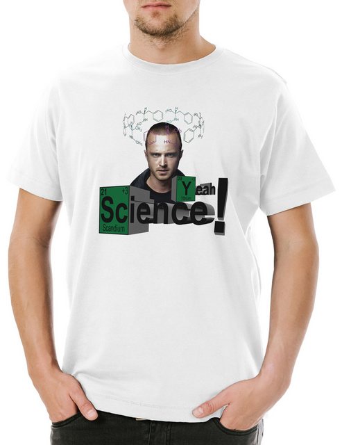 Urban Backwoods Print-Shirt Yeah Science Jesse Herren T-Shirt Better Pinkma günstig online kaufen