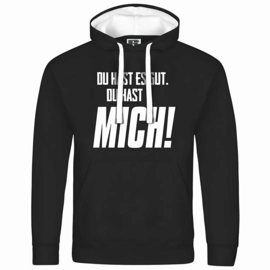 deinshirt Kapuzenpullover Herren Kapuzenpullover Du hast es gut du hast mic günstig online kaufen