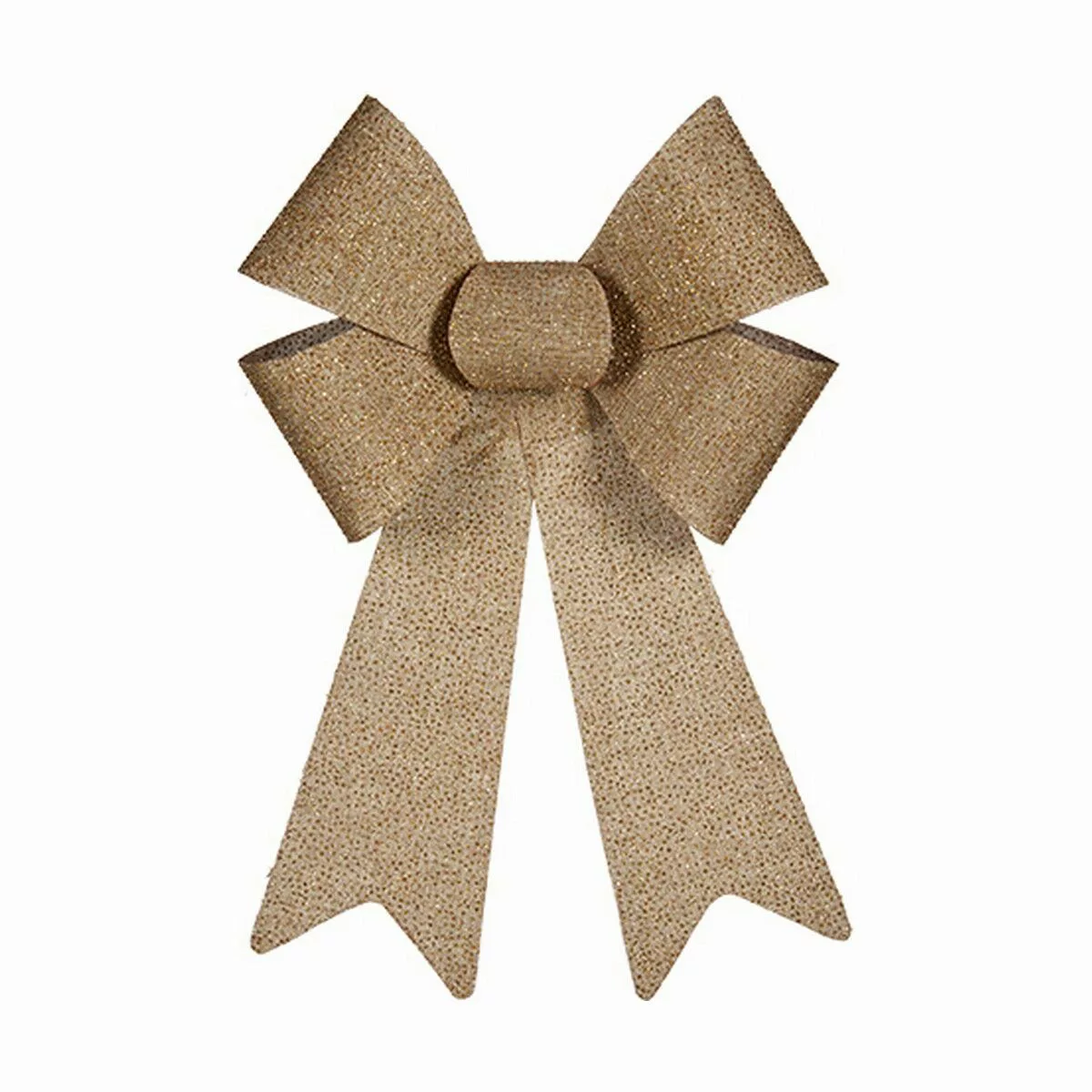 Schleife 22 X 38 Cm Punkte Weihnachtsschmuck Golden Pvc günstig online kaufen