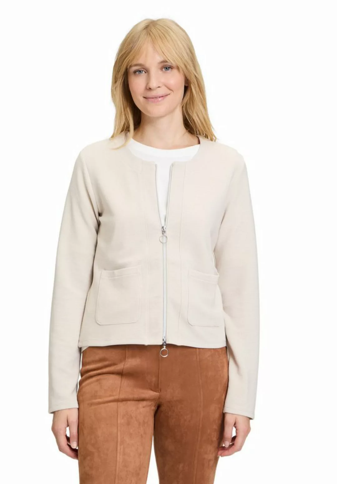 Betty Barclay Sweatjacke "Betty Barclay Shirtjacke mit Struktur", Taschen günstig online kaufen