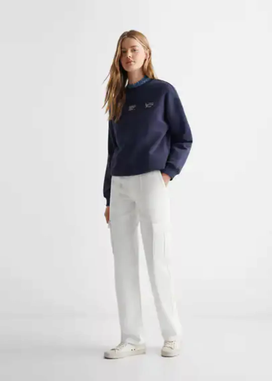 Gerade Jeans im Cargo-Stil günstig online kaufen
