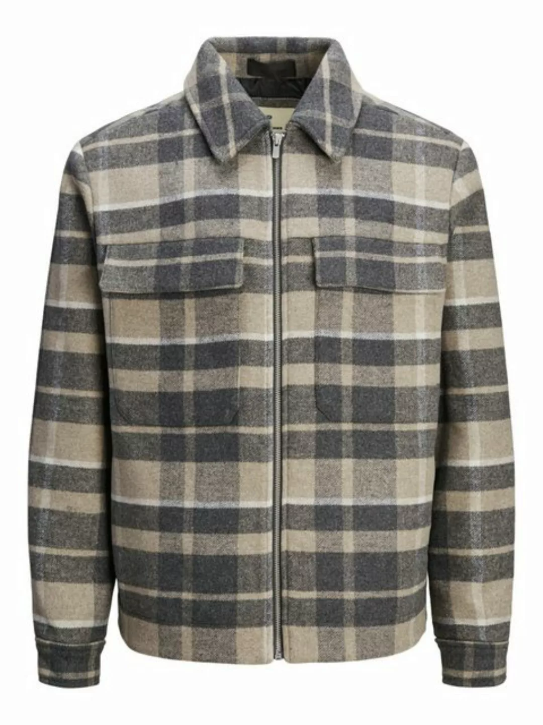 Jack & Jones Wolljacke "JPRBLURUSSEL WOOL BLEND JACKET SN", ohne Kapuze günstig online kaufen