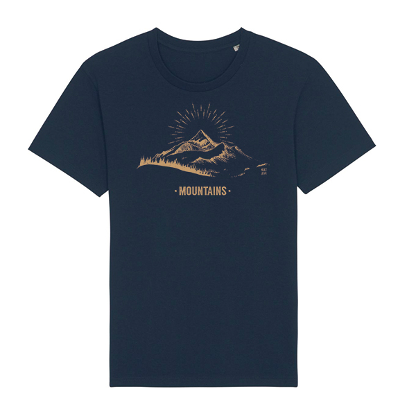 Artdesign - Unisex -Shirt- Biofair / Mountains günstig online kaufen