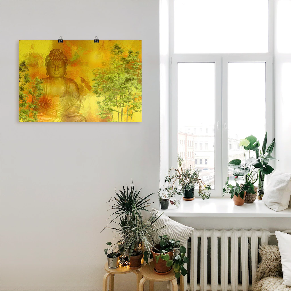 Artland Wandbild "Kraft sammeln", Religion, (1 St.), als Alubild, Outdoorbi günstig online kaufen