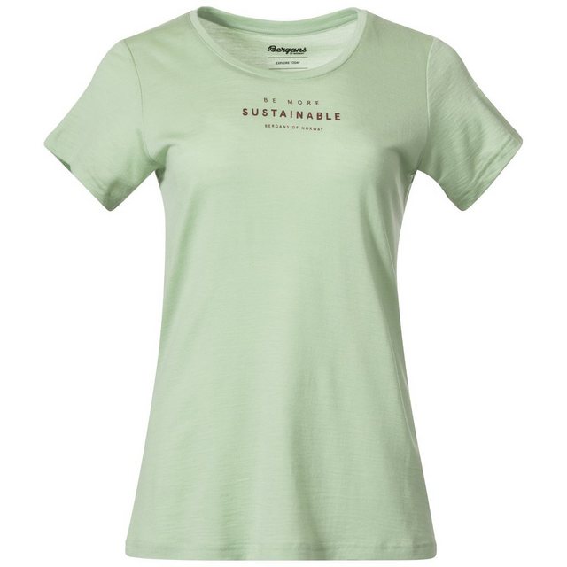 Bergans Kurzarmshirt Bergans Graphic Wool W Tee Damen Kurzarm-Shirt günstig online kaufen