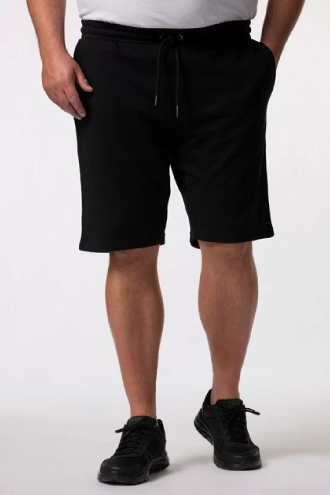 Men Plus Bermudas Men+ Sweatbermuda Basic Elastikbund bis 8 XL günstig online kaufen