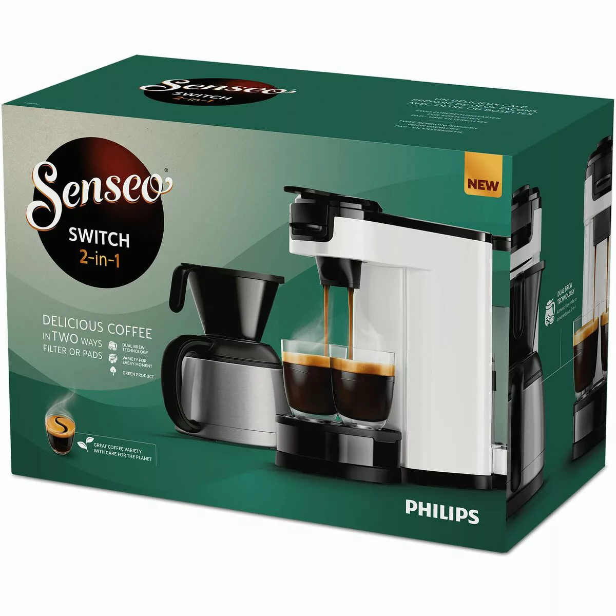 Kapsel-kaffeemaschine Philips Hd6592/05 1450 W günstig online kaufen