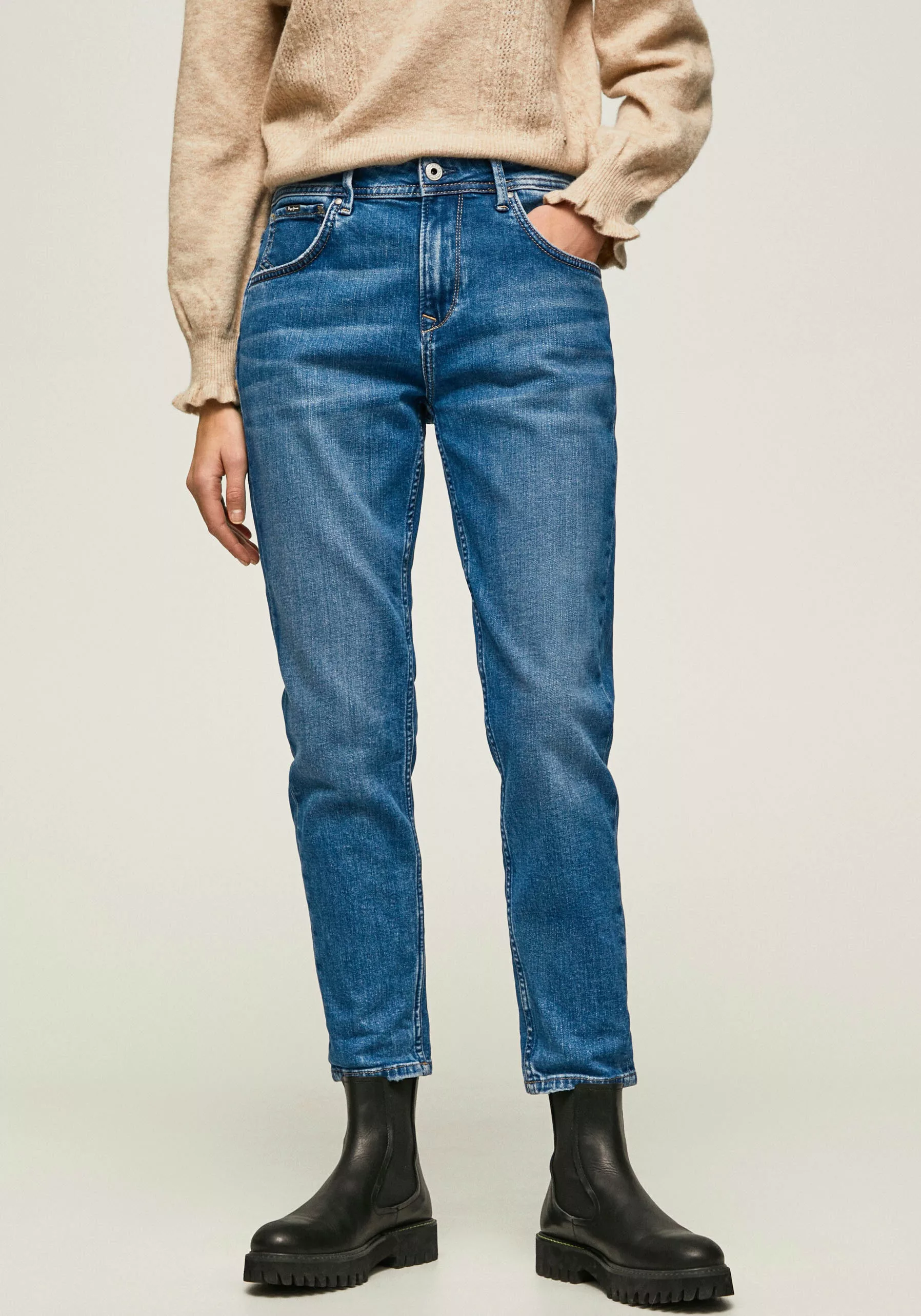 Pepe Jeans Relax-fit-Jeans "VIOLET" günstig online kaufen