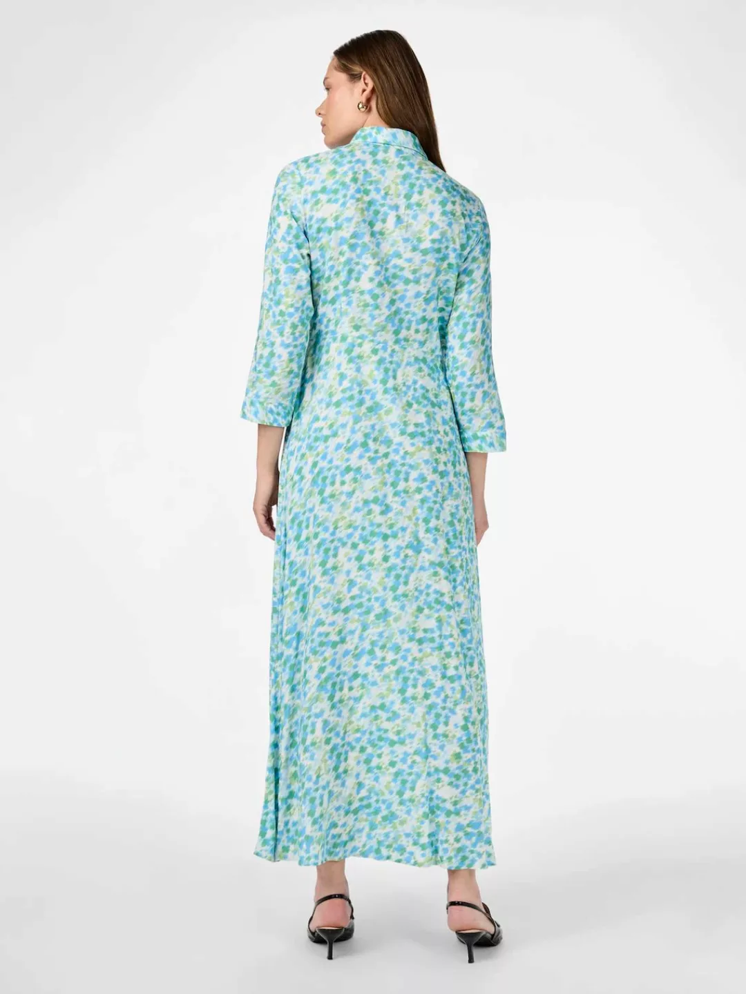 Y.A.S Hemdblusenkleid YASSAVANNA LONG SHIRT DRESS mit 3/4 Ärmel günstig online kaufen