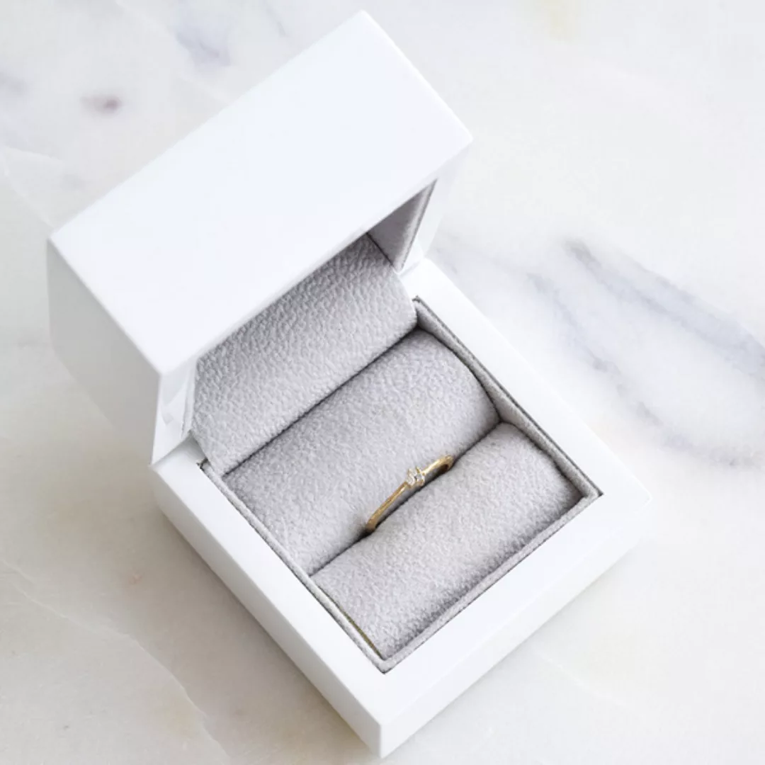 Silberner Ring Mit Diamanten Im Hammerschlag-design Milan günstig online kaufen