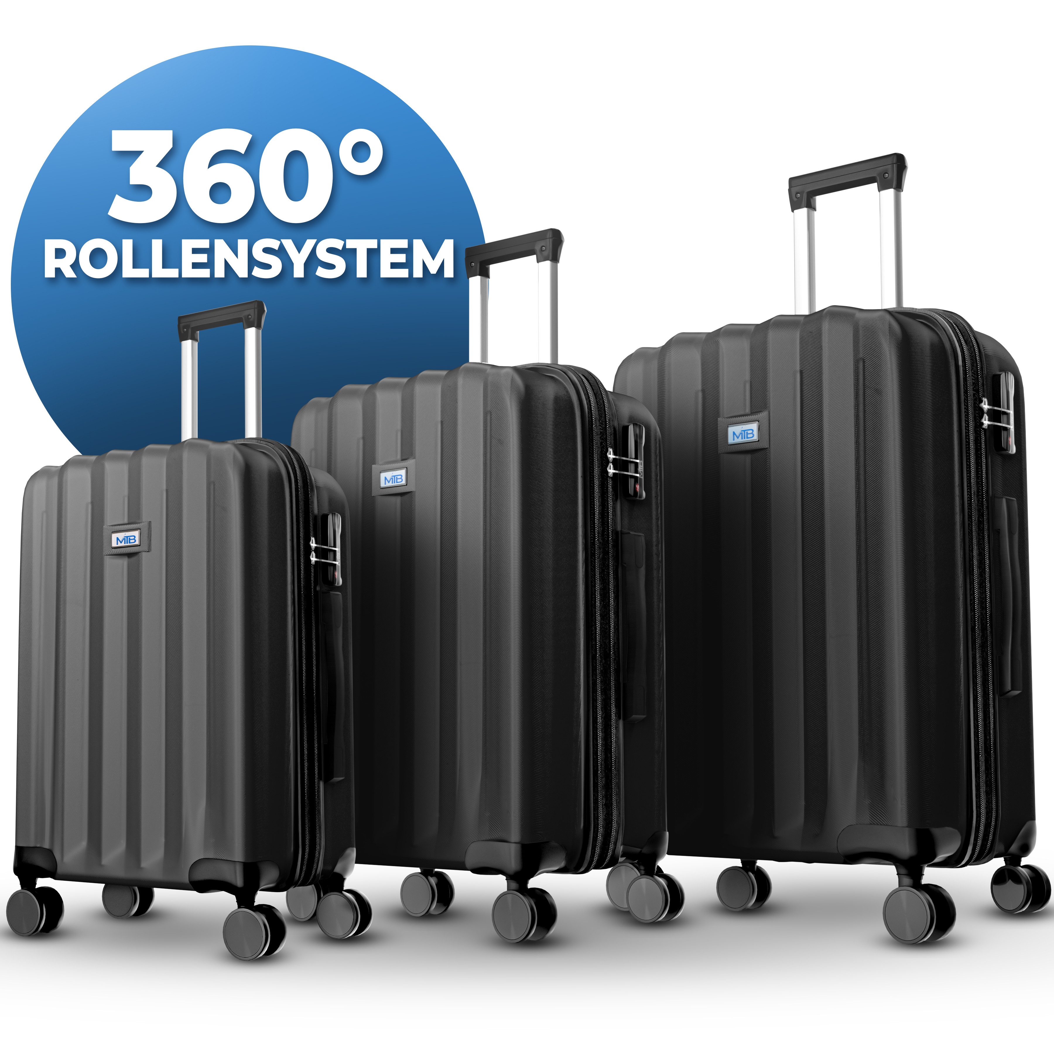 MTB Koffer Reisekoffer Rollkoffer Hartschalen Handgepäck günstig online kaufen