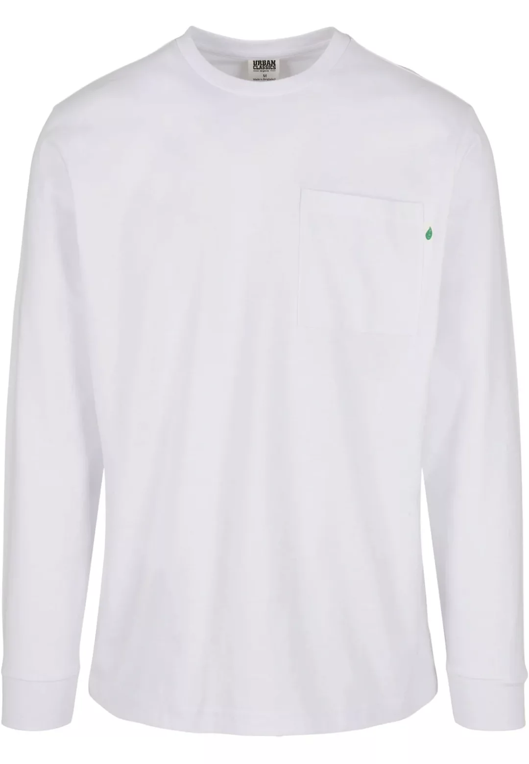 URBAN CLASSICS Longsleeve "Urban Classics Herren Organic Basic Pocket LS" günstig online kaufen