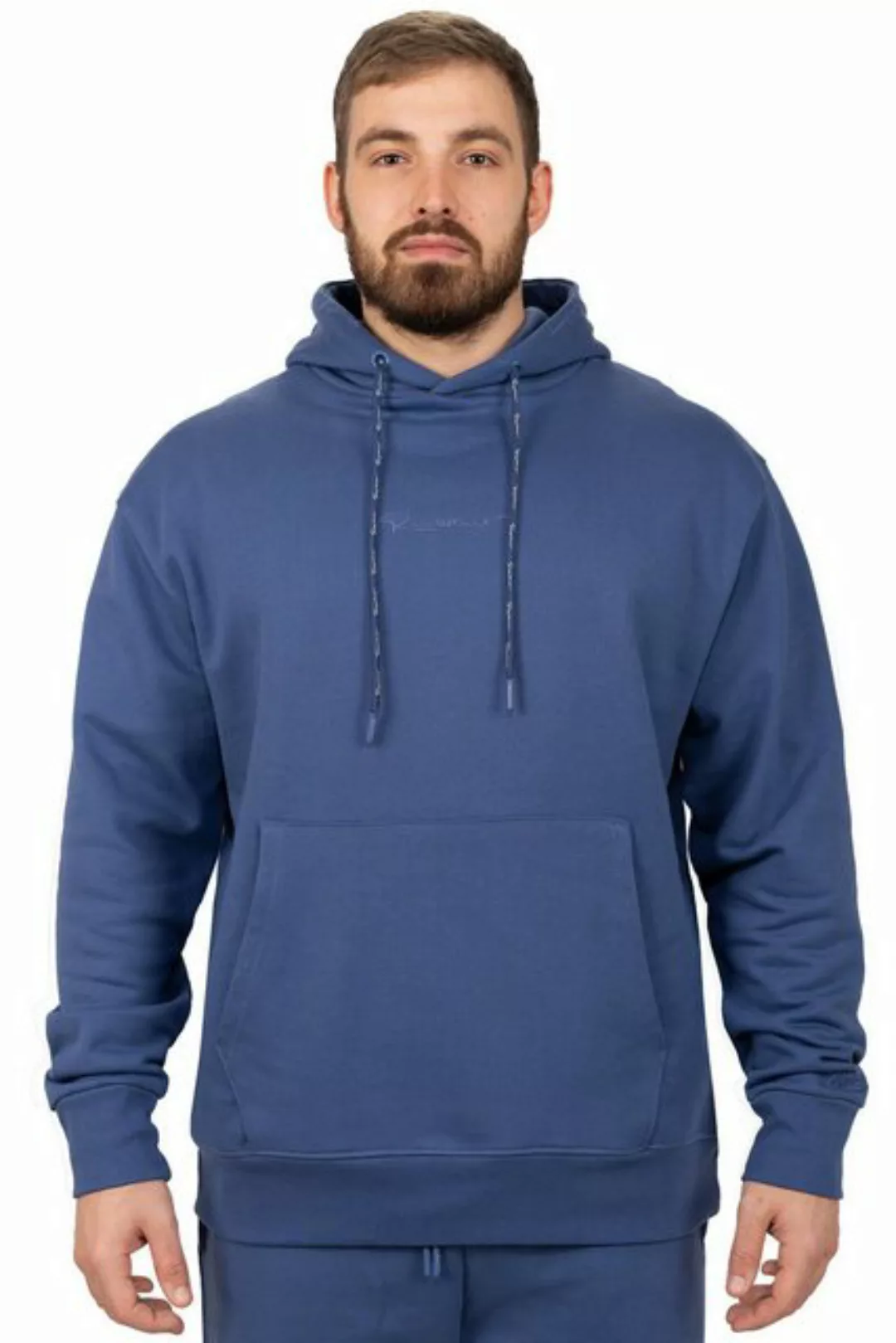 Reichstadt Trainingspullover Sport Herren Hoodie 23RS034 Dark Blue XXL mit günstig online kaufen