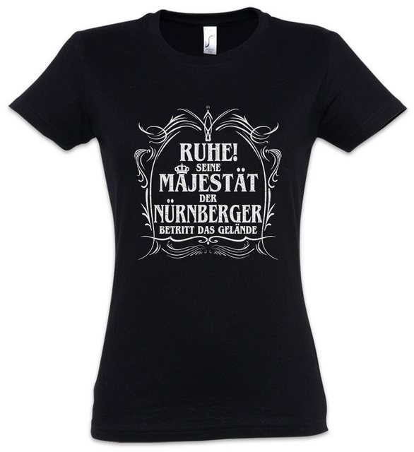 Urban Backwoods Print-Shirt Seine Majestät Der Nürnberger Damen T-Shirt Rhe günstig online kaufen