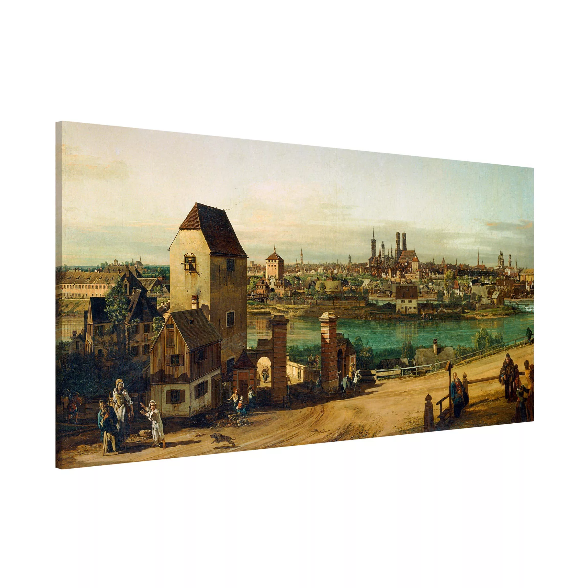 Magnettafel Kunstdruck - Querformat 2:1 Bernardo Bellotto - München günstig online kaufen