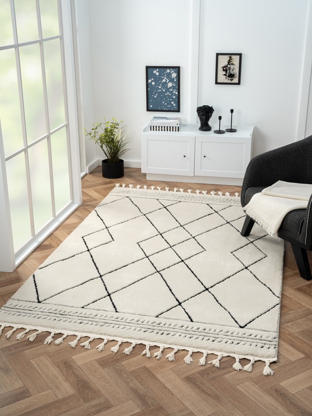Myflair Möbel & Accessoires Hochflor-Teppich »Moroccan Design, LAGERRÄUMUNG günstig online kaufen