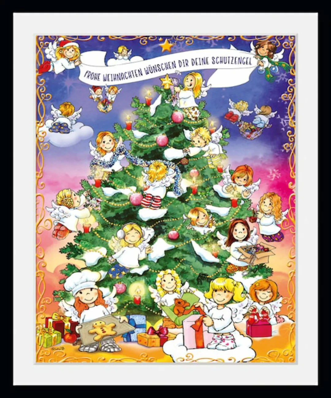 queence Bild "Christmas Tree", Engel, (1 St.) günstig online kaufen