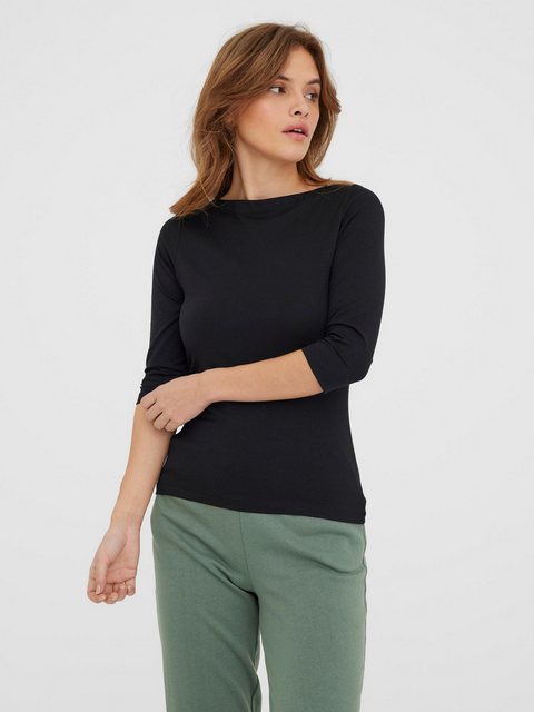 Vero Moda 3/4-Arm-Shirt VMPANDA MODAL 3/4 TOP JRS NOOS günstig online kaufen