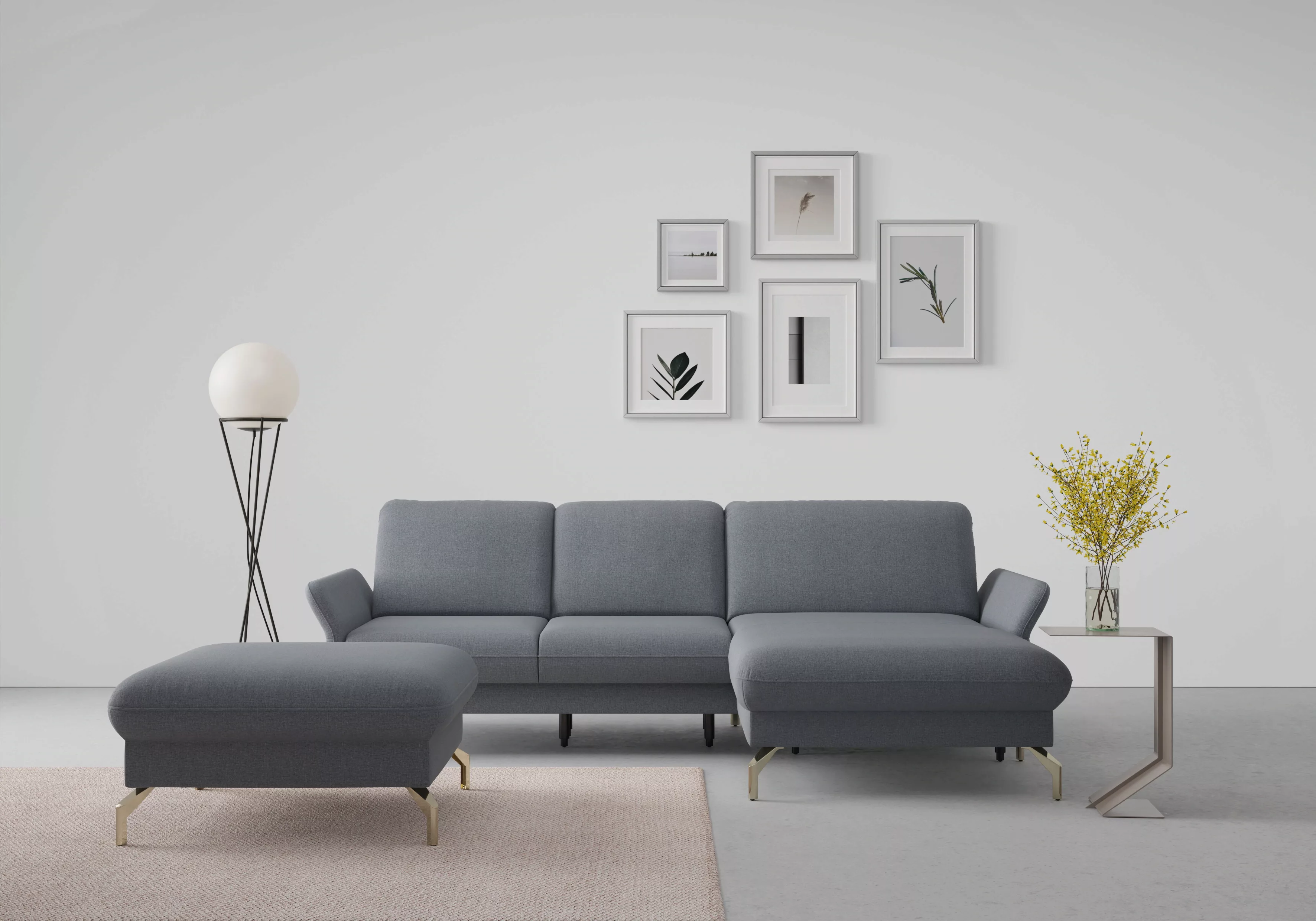 sit&more Ecksofa "Fashion L-Form", wahlweise mit Kopfteilverstellung, Vorzi günstig online kaufen