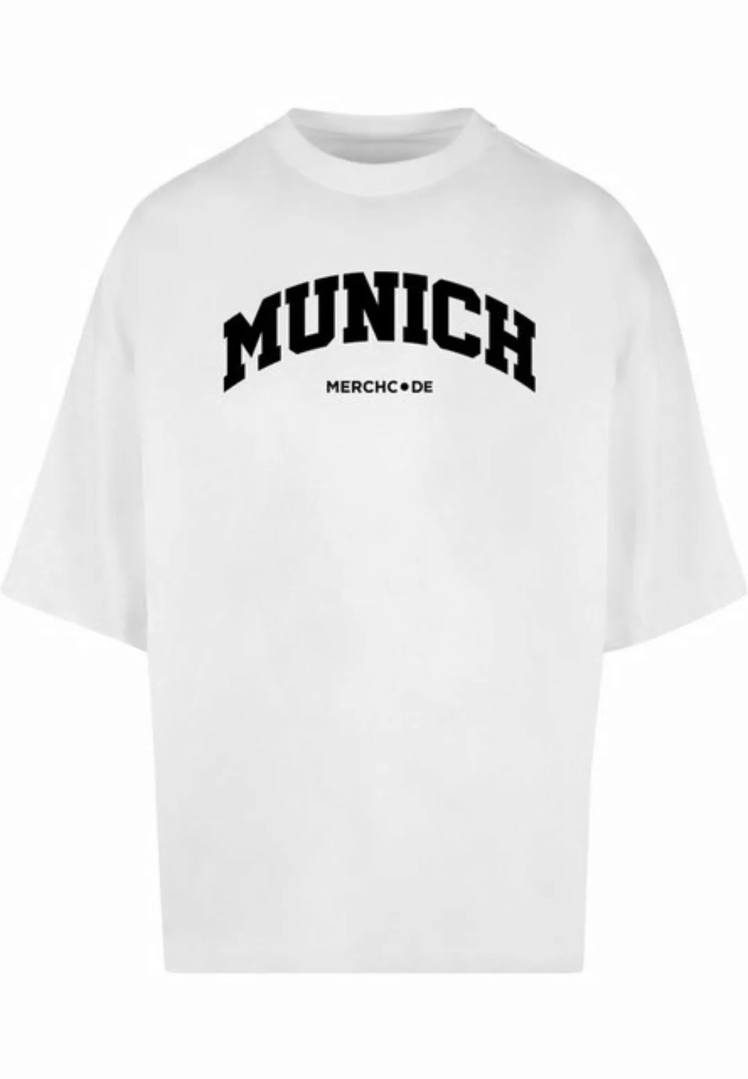 Merchcode T-Shirt Merchcode Herren Munich Wording - Huge Tee (1-tlg) günstig online kaufen