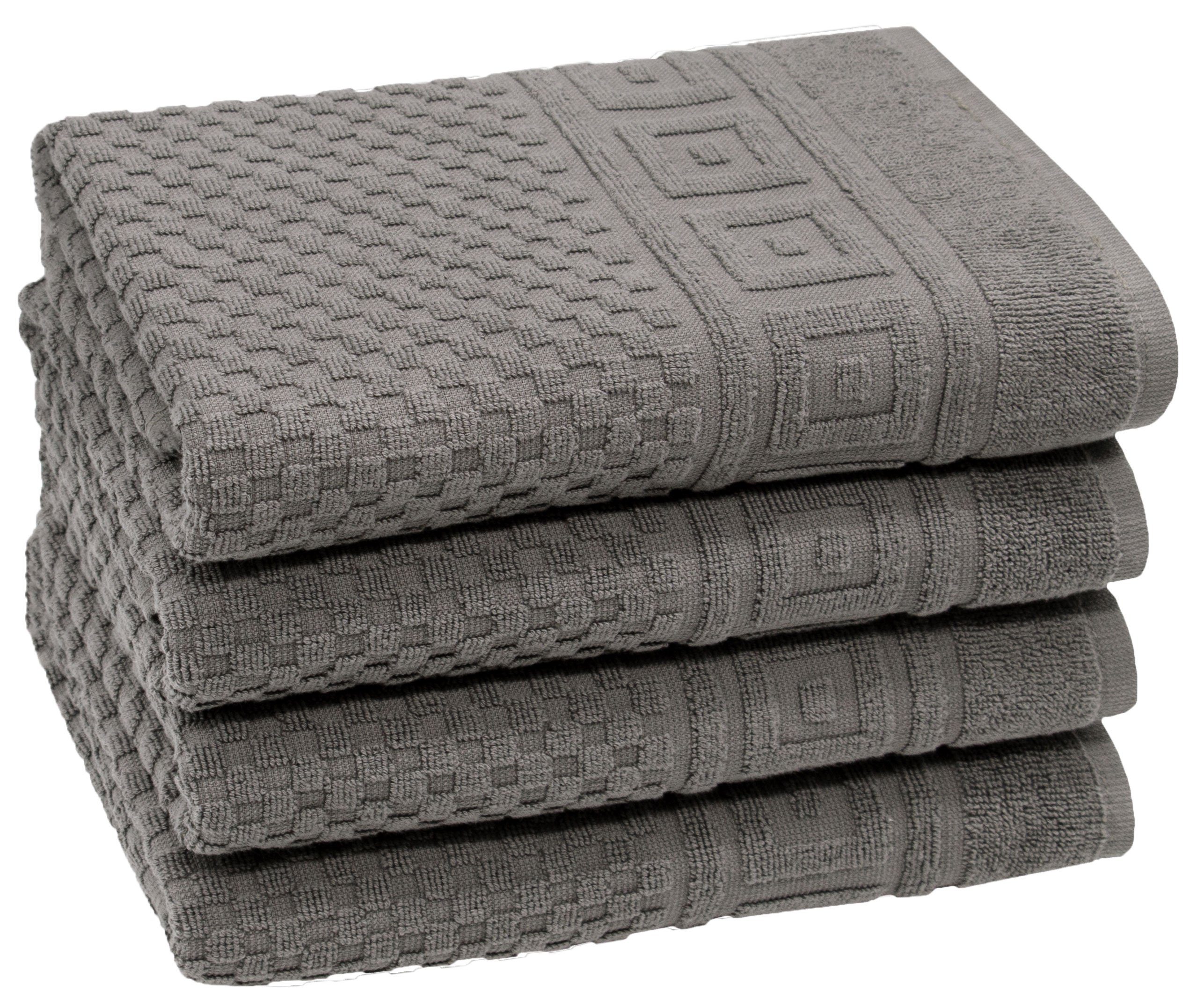 ZOLLNER Handtücher, Frottier (4-St), 50 x günstig online kaufen