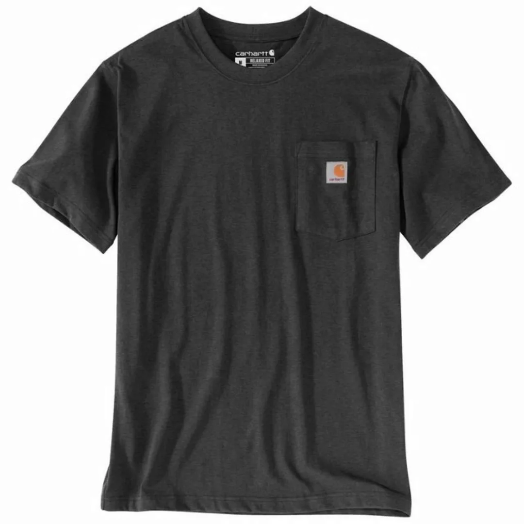 Carhartt Rundhalsshirt Carhartt K87 POCKET S/S T-SHIRT 103296 (1-tlg) Brust günstig online kaufen