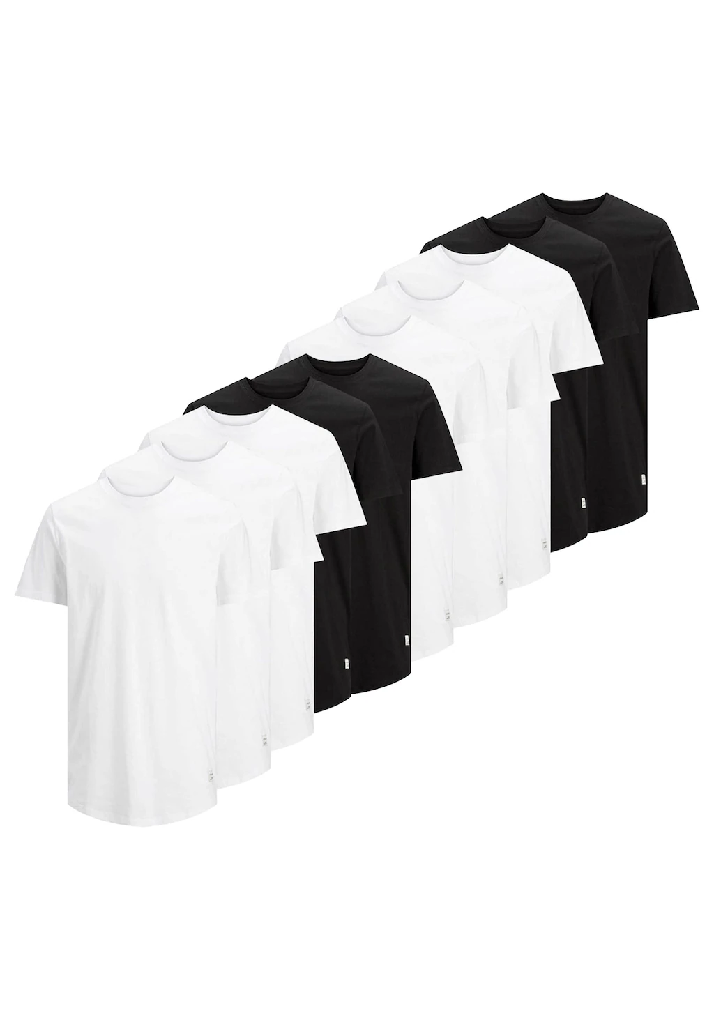 Jack & Jones T-Shirt "T-Shirt JJENOA 10er Pack" günstig online kaufen