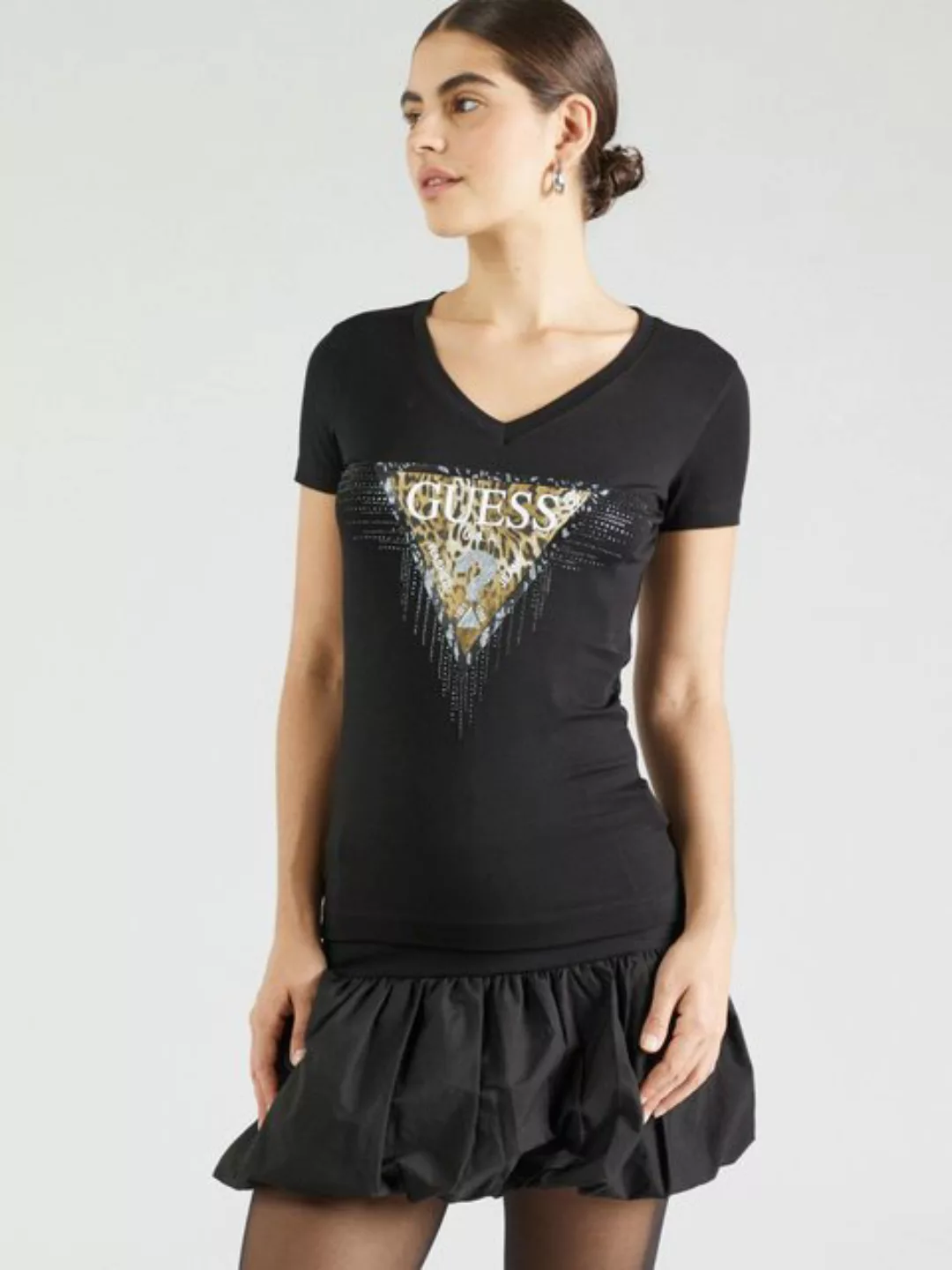 Guess T-Shirt (1-tlg) Ziersteine günstig online kaufen