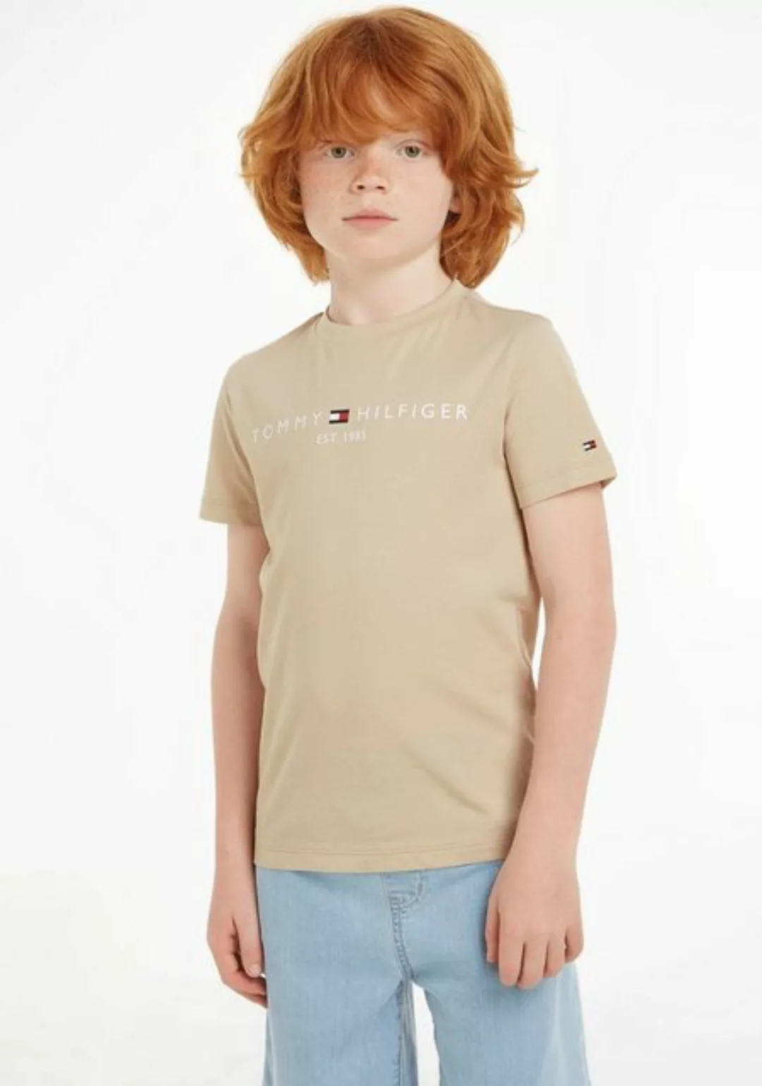 Tommy Hilfiger T-Shirt U ESSENTIAL TEE S/S mit Logodruck günstig online kaufen