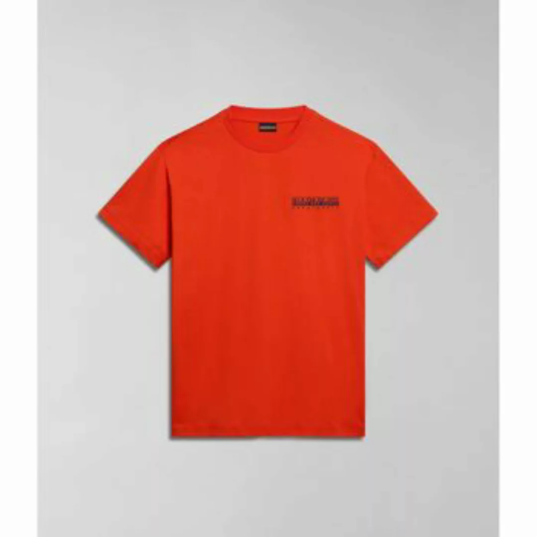 Napapijri  T-Shirts & Poloshirts S-GOUIN NP0A4HTQ-A63 ORANGE SPICY günstig online kaufen