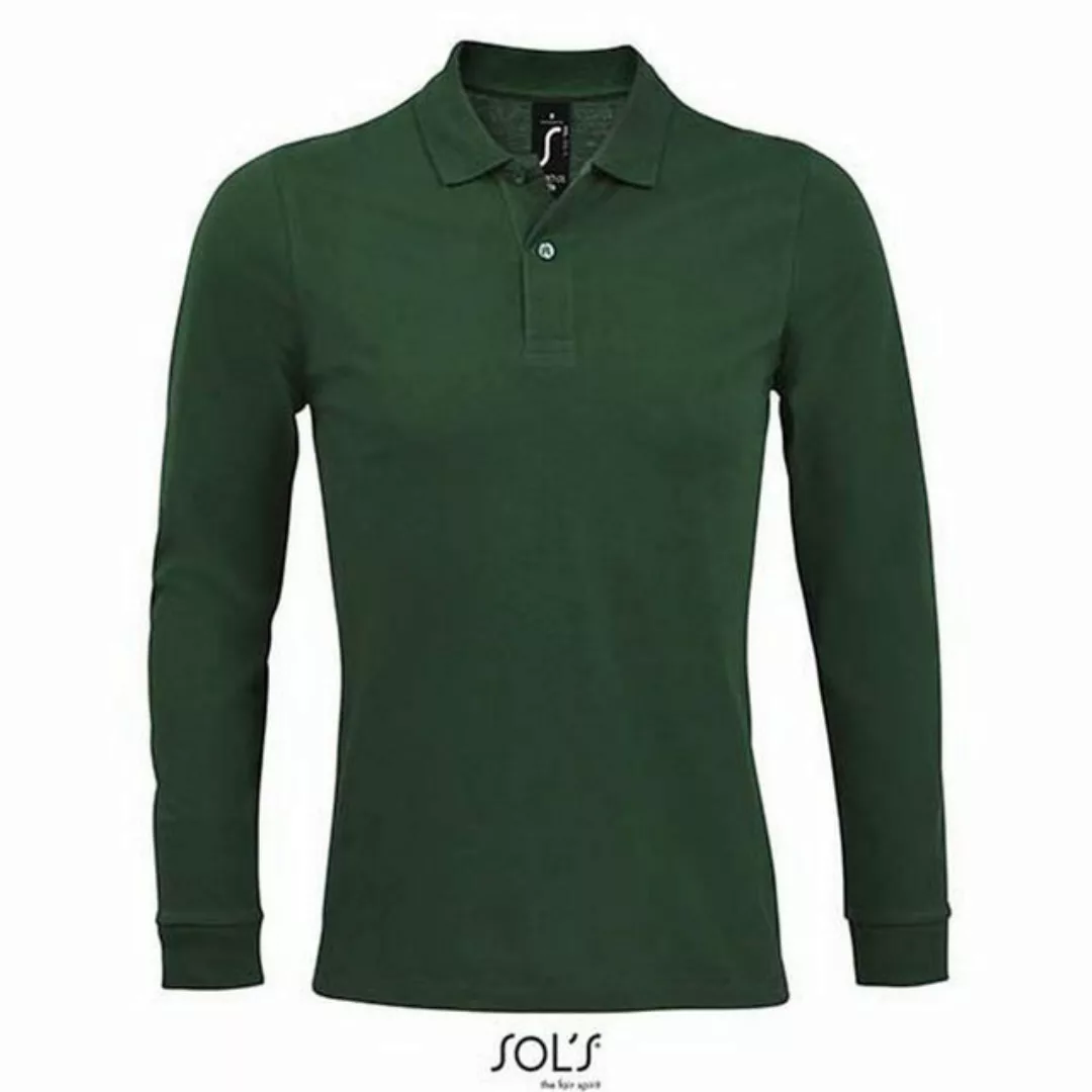 SOLS Langarm-Poloshirt Herren Long-Sleeve Piqué Polo Shirt Perfect günstig online kaufen