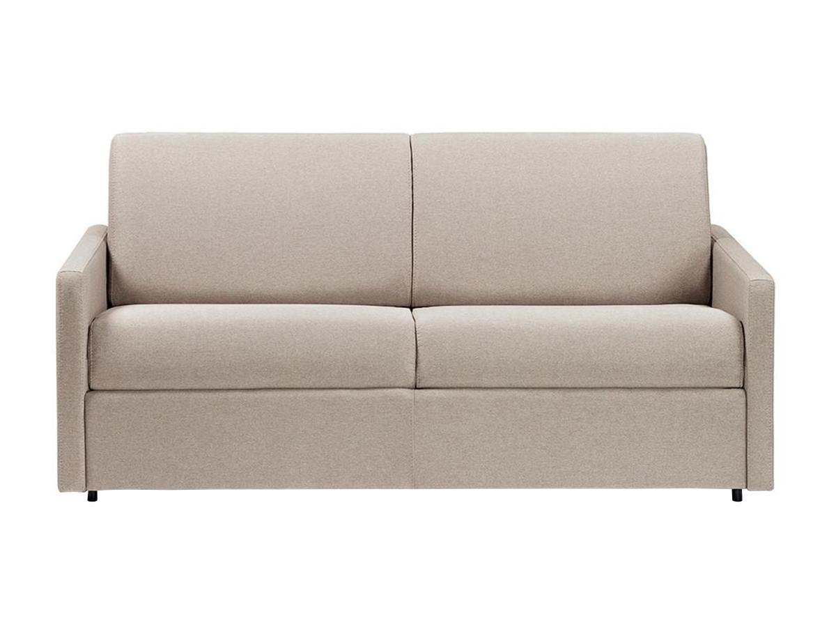 Schlafsofa 3-Sitzer - Liegefläche mit Lattenrost mit breiten Latten: 140 cm günstig online kaufen