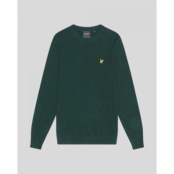 Lyle & Scott  Pullover KN2114V LAMBSWOOL BLEND CREW-X321 ARGYLE TEAL MARL günstig online kaufen