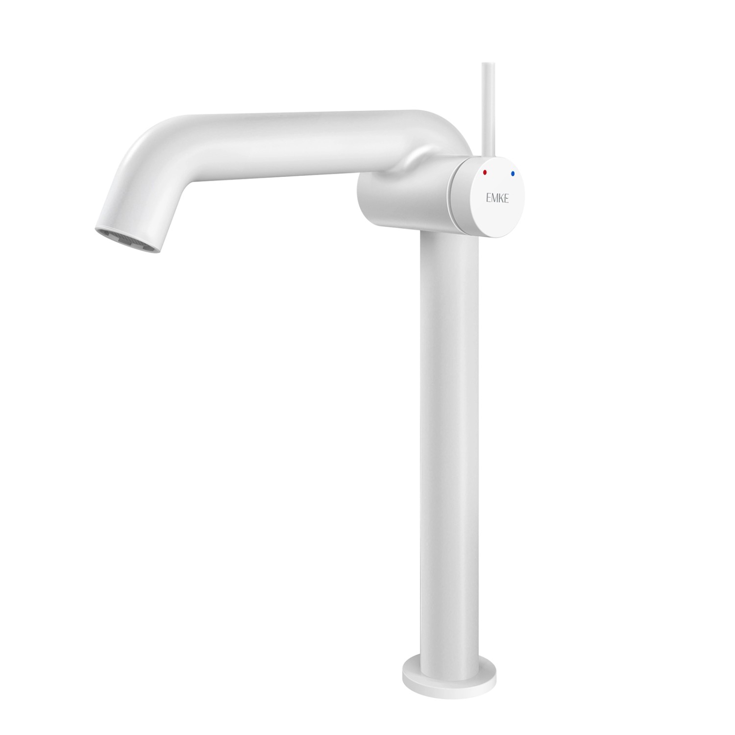 Emke Wasserhahn Bad 332 x 220 x 76 mm Weiß Matt Wasserhahn Waschtischarmatu günstig online kaufen