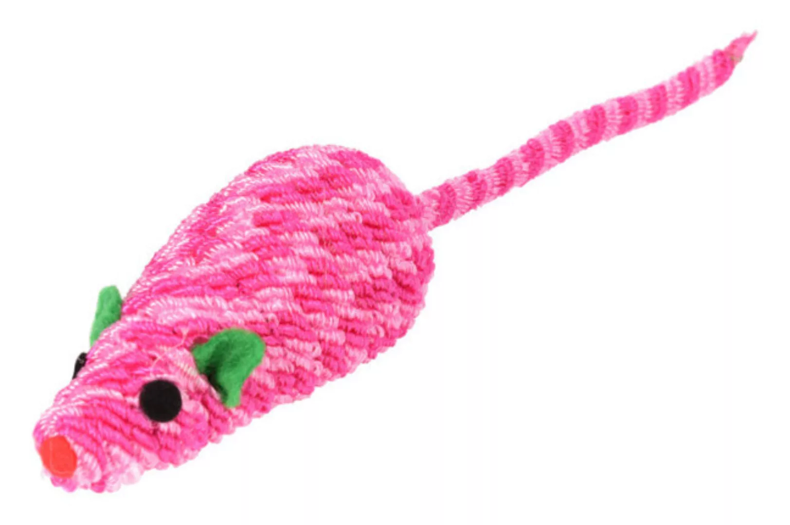 Katze Spielzeug Maus 15 Cm Polyester Rosa günstig online kaufen