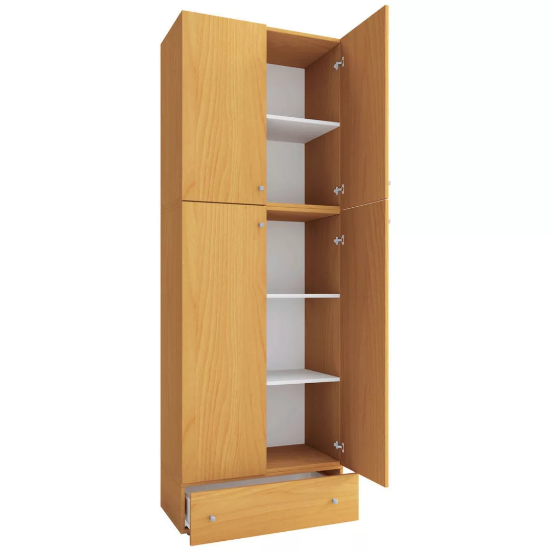 Kleiderschrank Lona buche B/H/T: ca. 70x200x39 cm günstig online kaufen