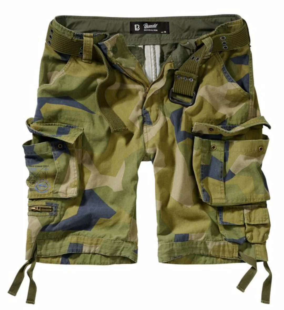 Brandit Cargohose Herren Bermuda Cargo Shorts knielang Kurze Hose Short Gür günstig online kaufen